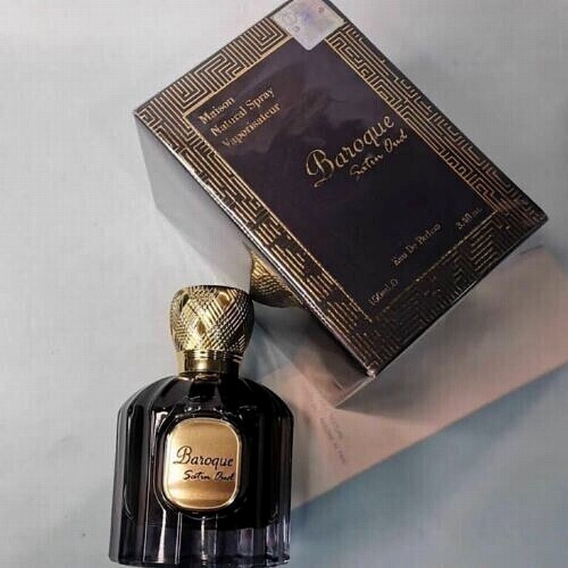 בושם לגבר Baroque Satin Oud EDP Perfume Maison Alhambra Lattafa 100 ML