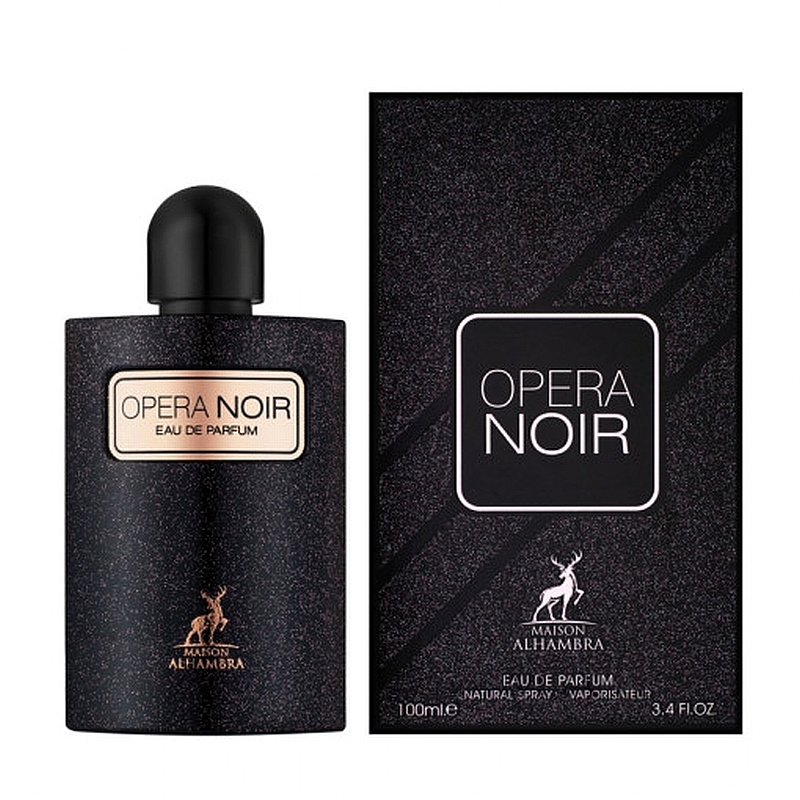 Opera Noir Eau De Parfum  by Maison Alhambra UNISEX100ml