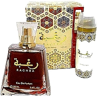 בושם יוניסקס Raghba by Lattafa for Unisex - Eau de Parfum, 100ml א.ד.פ.
