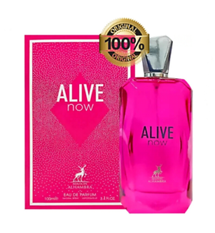 ALIVE now ORIGINAL✔️ 100% Maison alhambra 100ML\3.4 OZ בושם ערבי