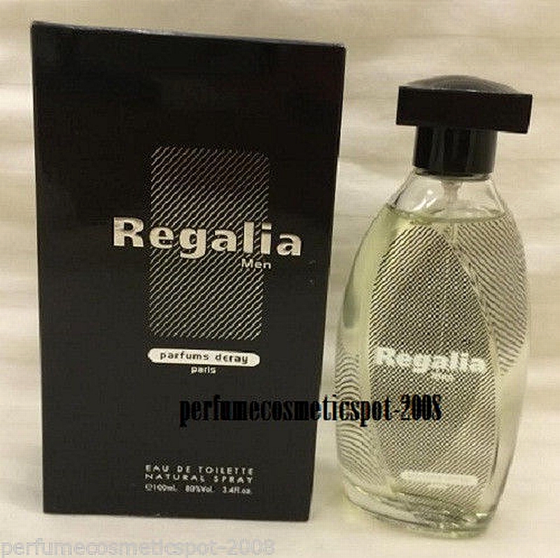 בושם לגבר NIB REGALIA by DERAY PARIS COLOGNE FOR MEN 100 ML EAU DE TOILETTE SPRAY