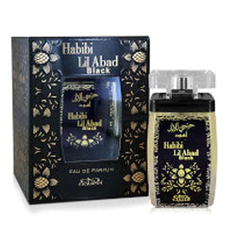 בושם לגבר nabeeil Lil hbad black e.d.p. 100 ml נביל חביבי ליל עבאד שחור לגבר א.ד.פ.