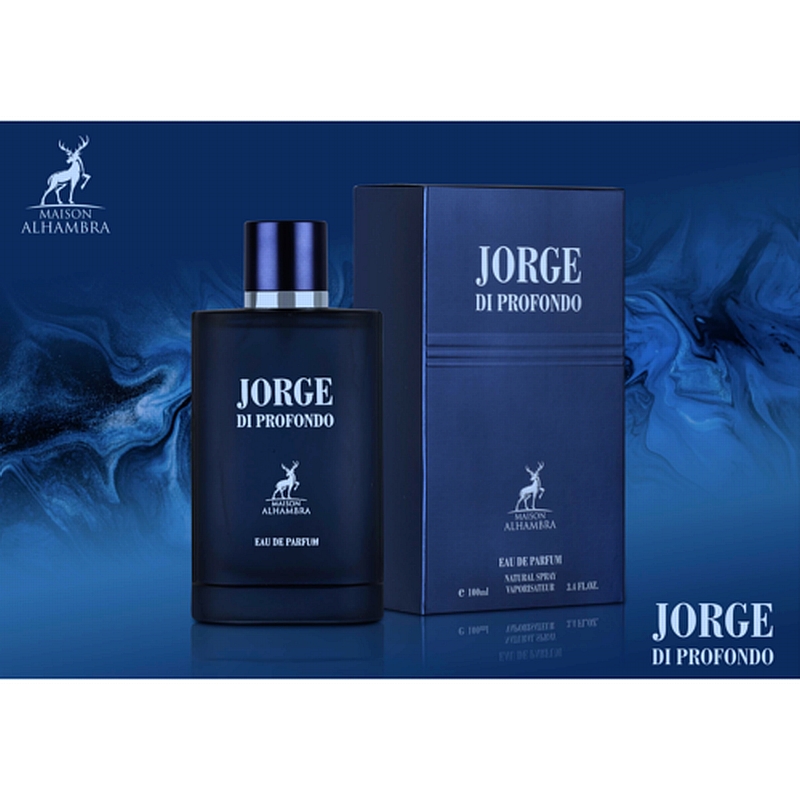 JORGE DI PROFONDO 100% מקורי✔ בושם 3.4 OZ \ 100ML Maison Alhambra