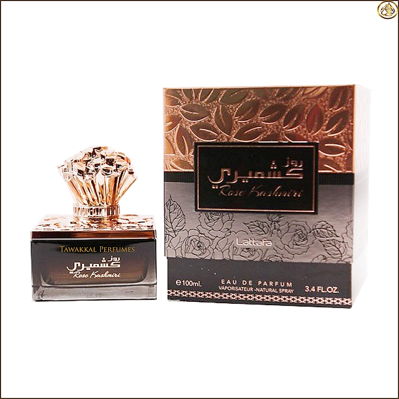 בושם יוניסקס Rose Kashmiri 100ml Perfume by Lattafa Eau De Parfum רוז קשמירי לאטפה א.ד.פ.