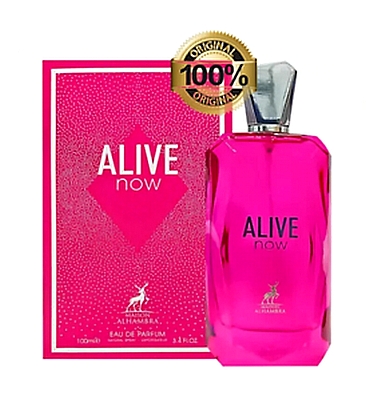 ALIVE now ORIGINAL✔️ 100% Maison alhambra 100ML\3.4 OZ בושם ערבי