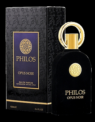 Philos Opus Noir EDP בושם By Alhambra Lattafa 100 ML