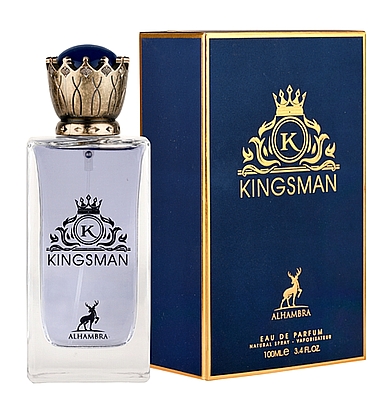 בושם לגבר Kingsman by Maison Alhambra Eau De Parfum - Lattafa - 100ml קינגסמן לאטאפה